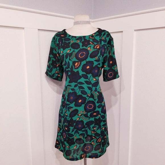 Vintage Dresses & Skirts - Vintage 50s 60's Mid Century print dress